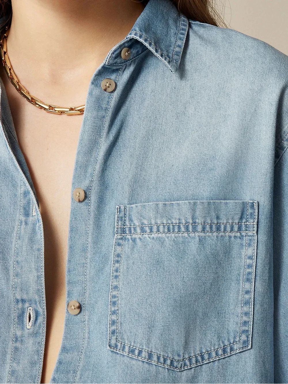 J. Crew Garçon Classic Chambray Shirt